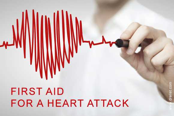 Heart attack first aid